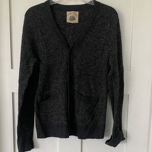 Cozy Black Cardigan Sweater